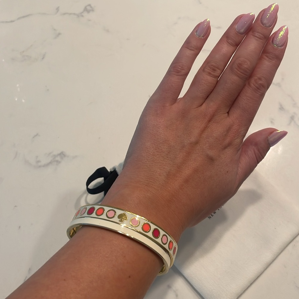 Kate Spade Enameled Bangle Stack Set - image 6